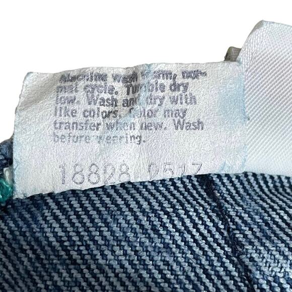 Vintage 70s Levi's Orange Tab Jeans Straight Leg Paper Tag Missus 12 Modern 2/4 - Picture 14 of 14